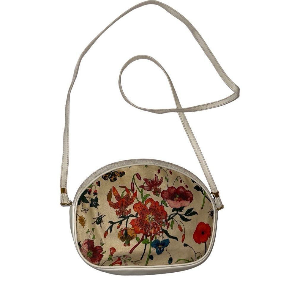 Gucci gorgeous floral shoulder crossbody bag - Picture 6 of 13